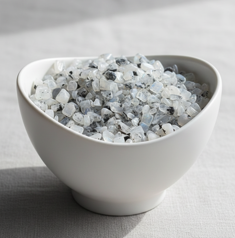 Rainbow Moonstone Chips Stone