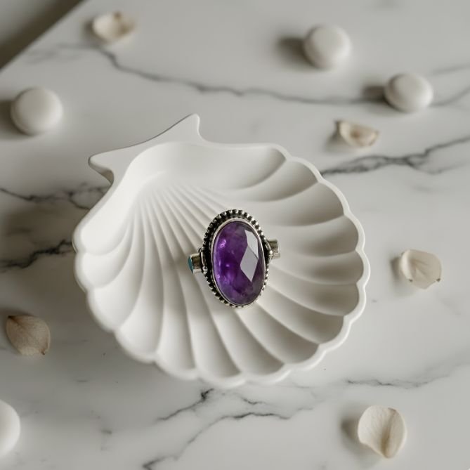 Amethyst Wishing Ring