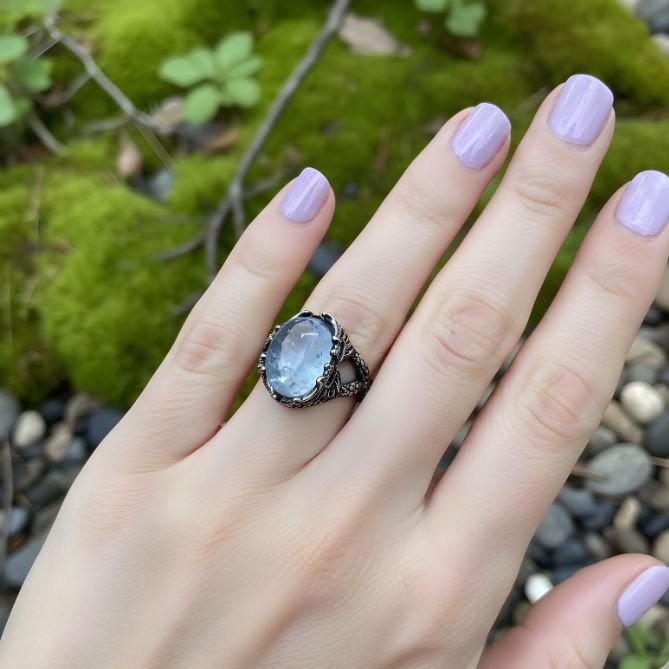 Aquamarine Ring