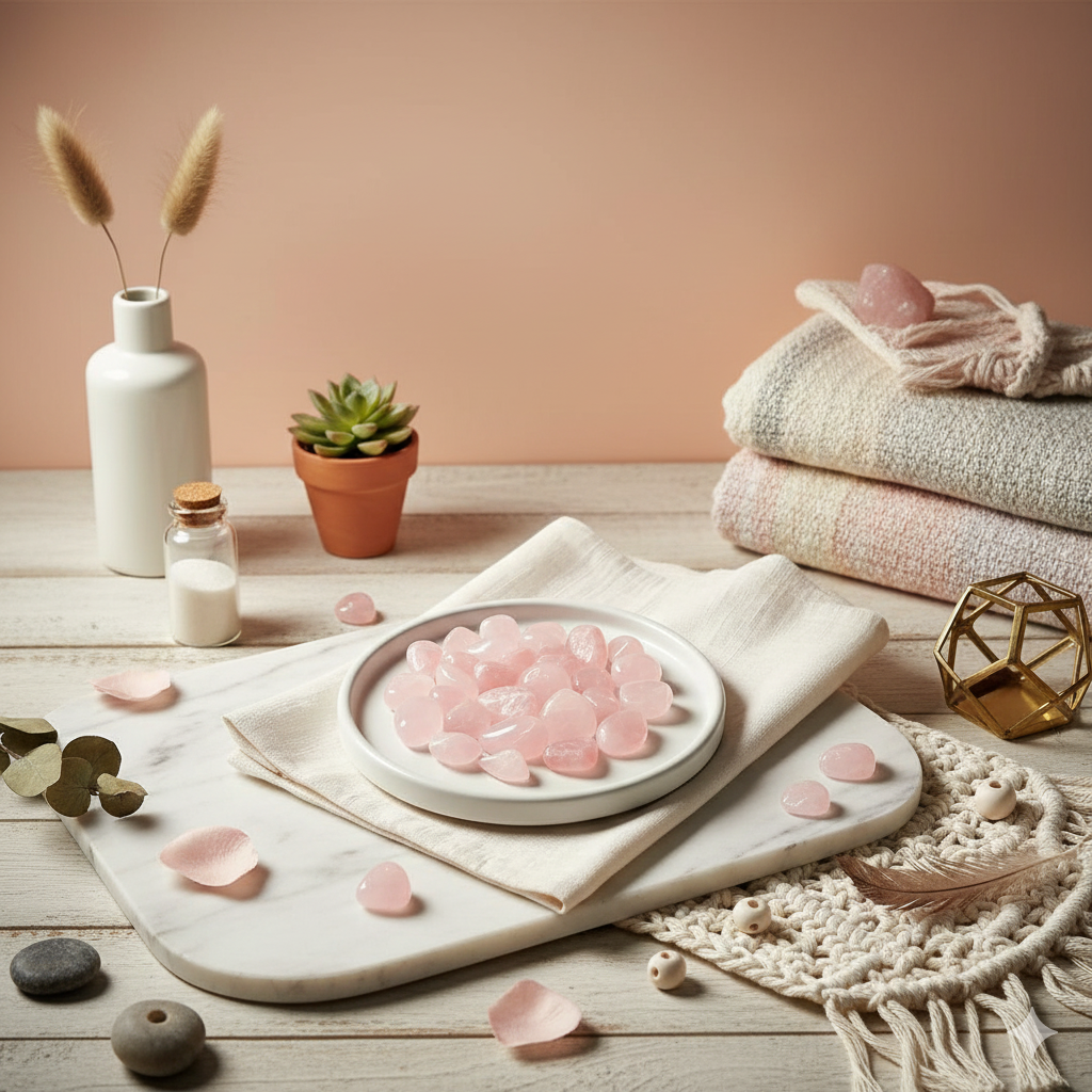 Rose Quartz Tumblestone