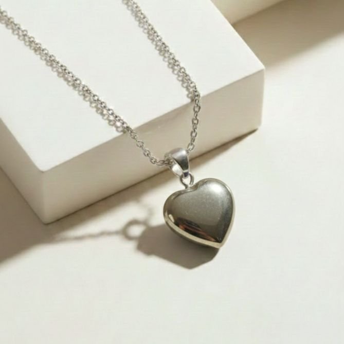 Pyrite Heart Pendant